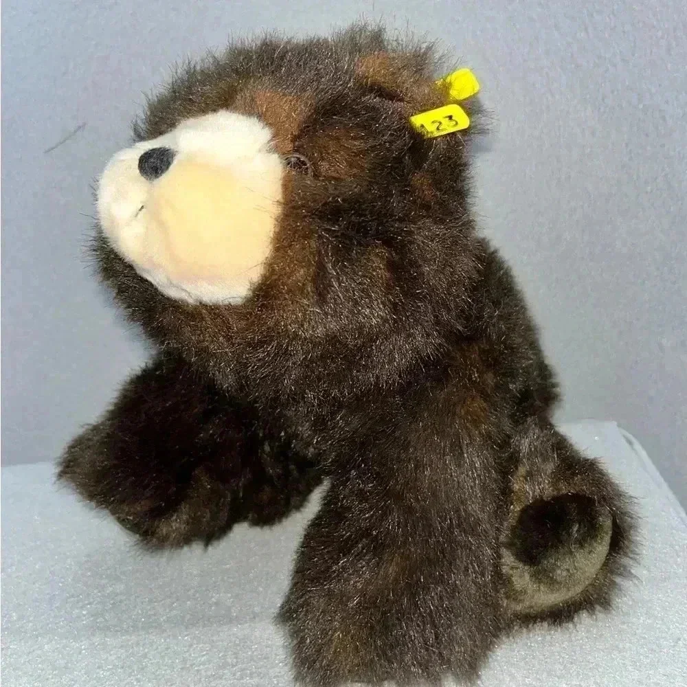 Zoona Yosemite Black Bear Tag # 123 Souvenir Plush Collectible